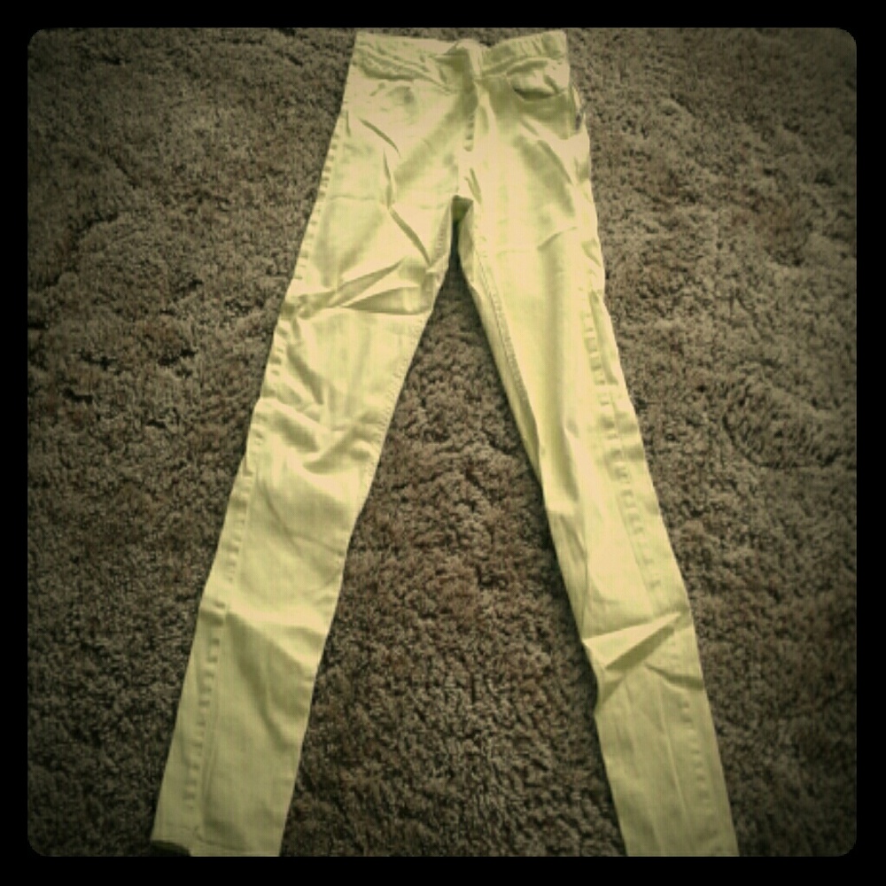 Yellow jeans